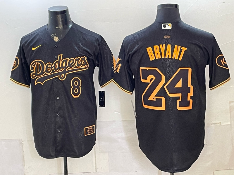 Men Los Angeles Dodgers #24 Bryant black Game 2026 Nike MLB Jersey 0717004->los angeles dodgers->MLB Jersey